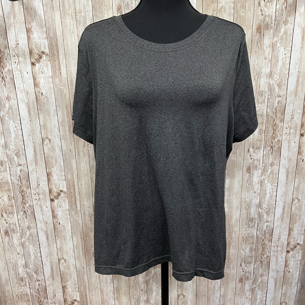 Gray Relaxed‎ Short Sleeve T-Shirt